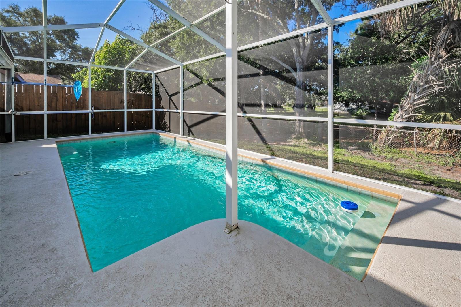 Screened in Pool Deck/Patio