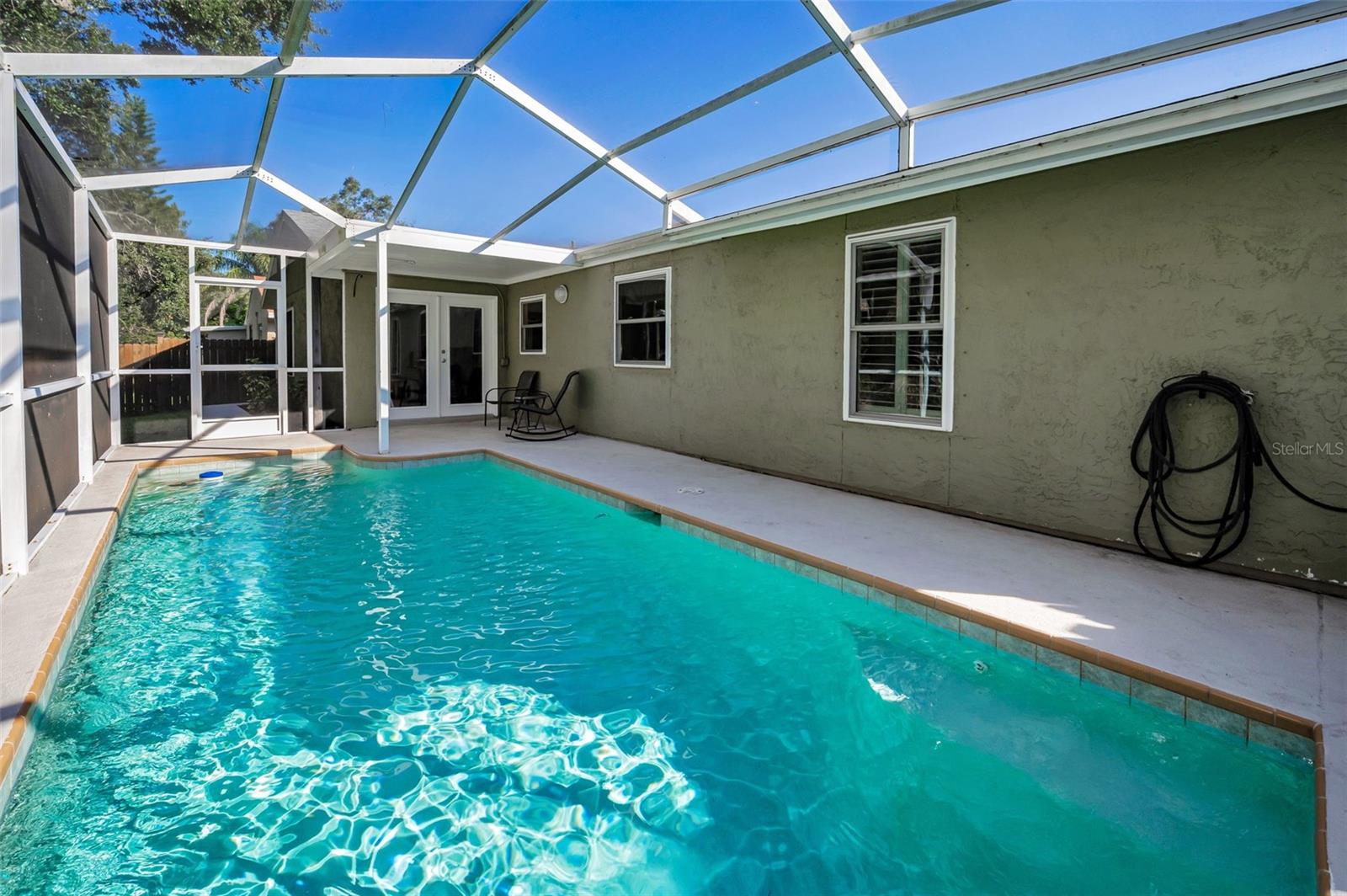 Screened in Pool Deck/Patio