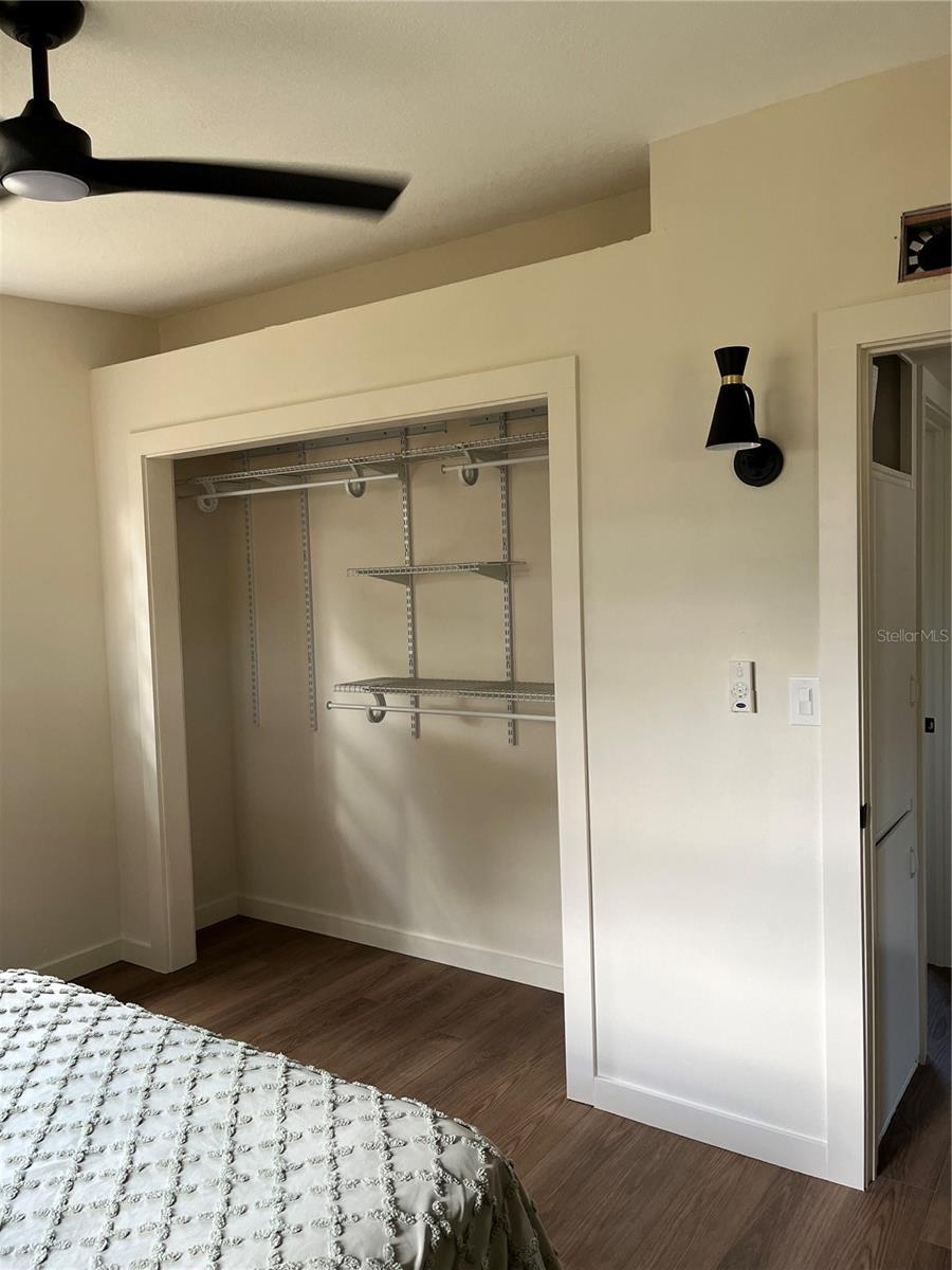 PRIMARY CLOSET