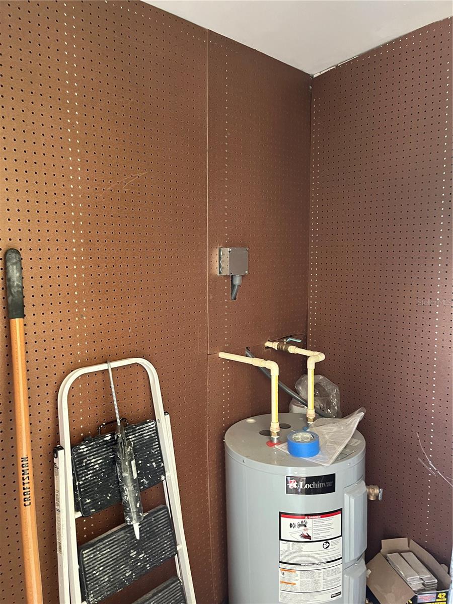 NEW WATER HEATER