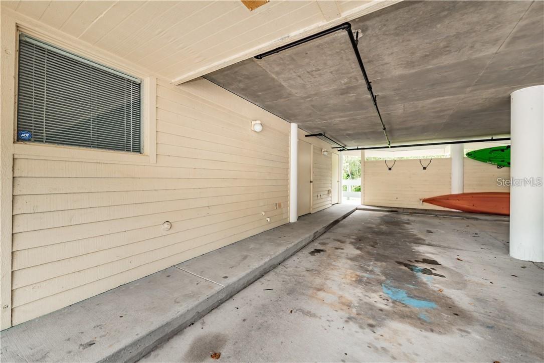 Carport and storage
