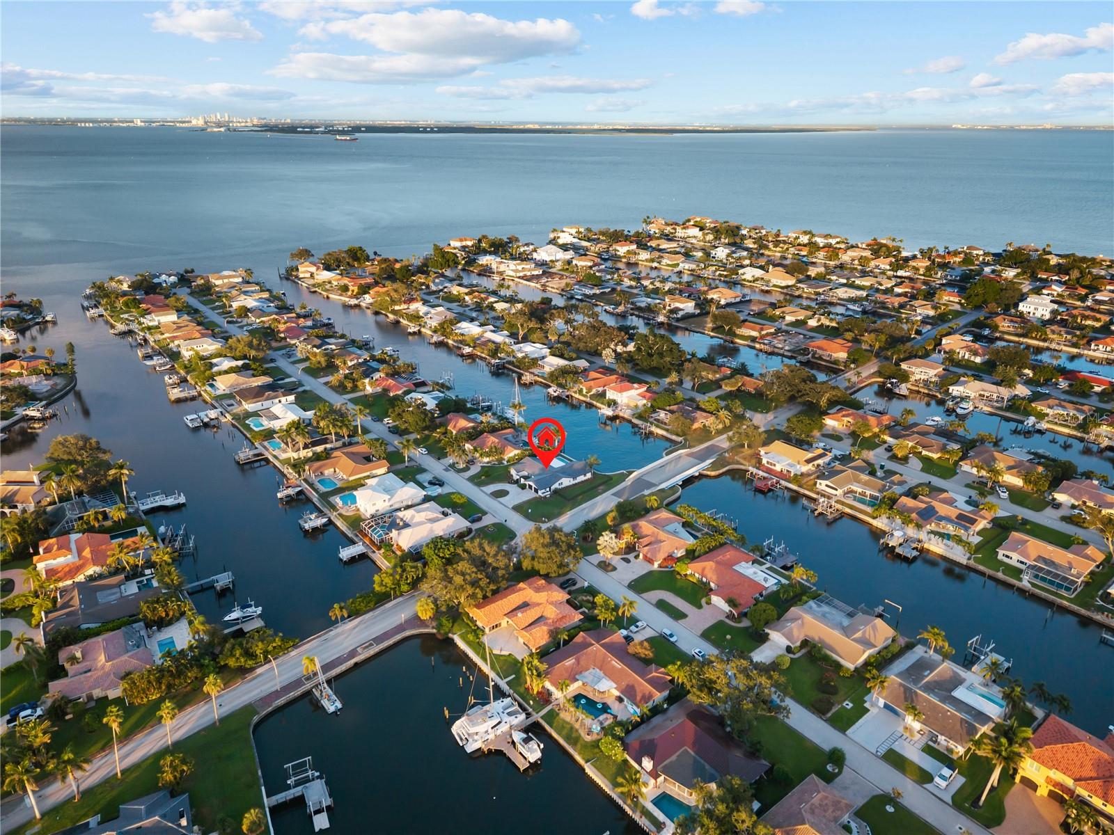 Ariel View Direct Water Access