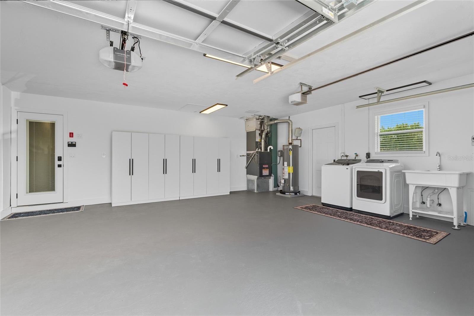 Garage with Storage