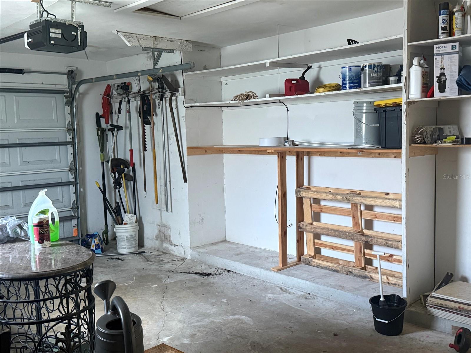 Oversized single car garage