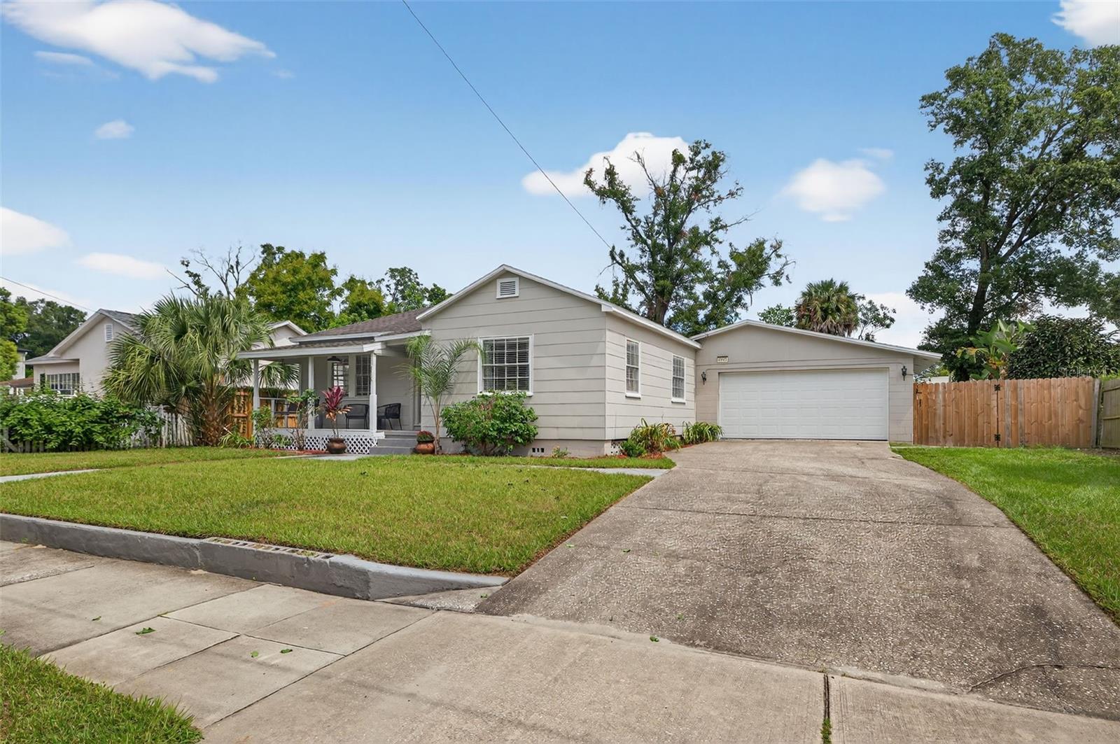 Front Exterior/Two Car Garage