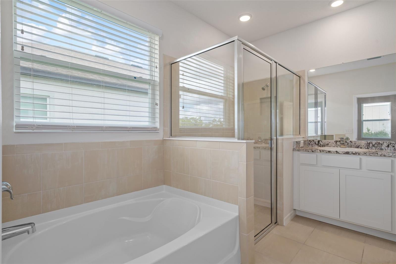 Primary Bathroom-Large Garden Tub