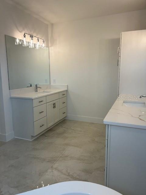Main Bath Double Vanity
