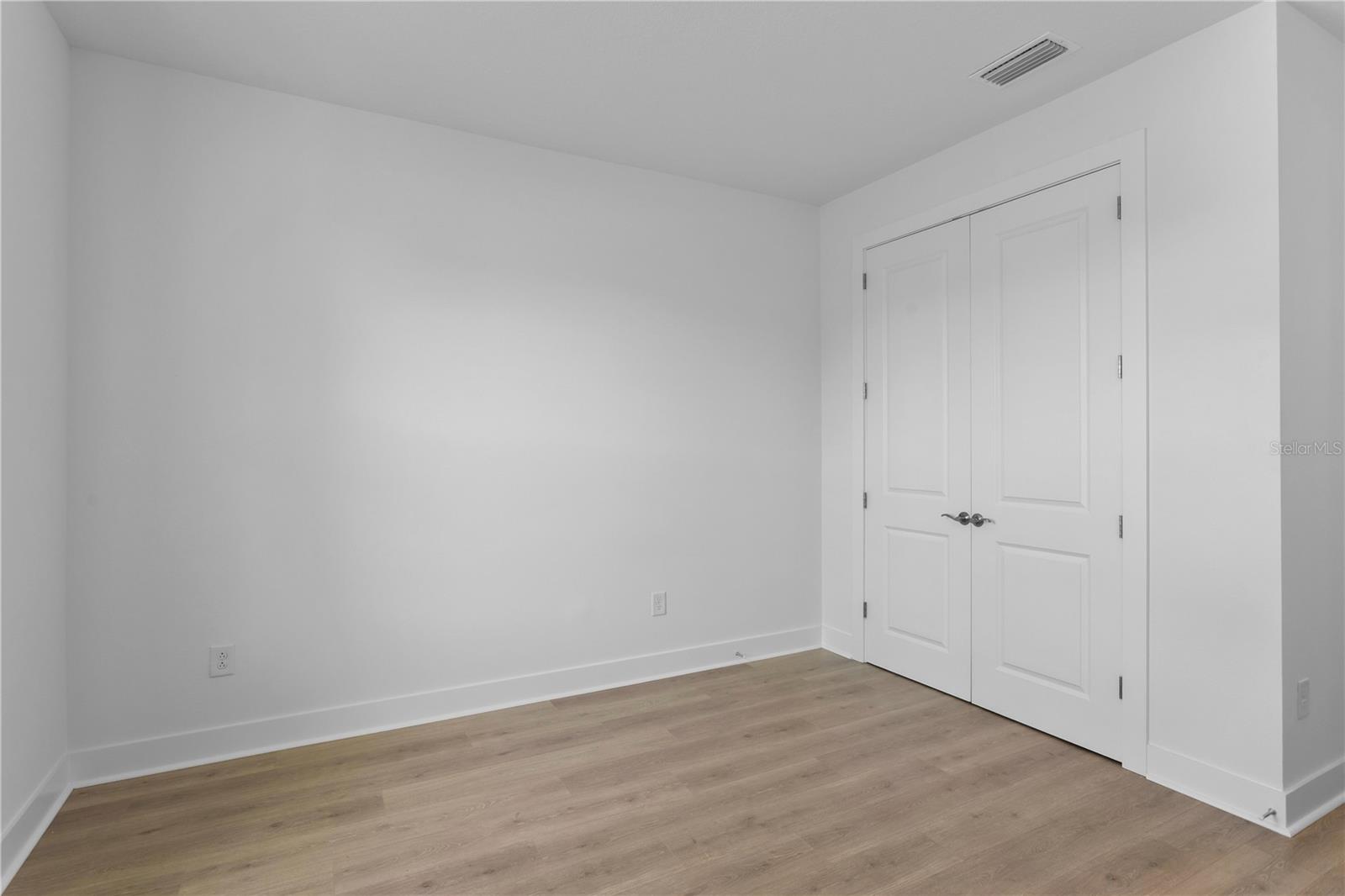 1st floor Bedroom with closet.