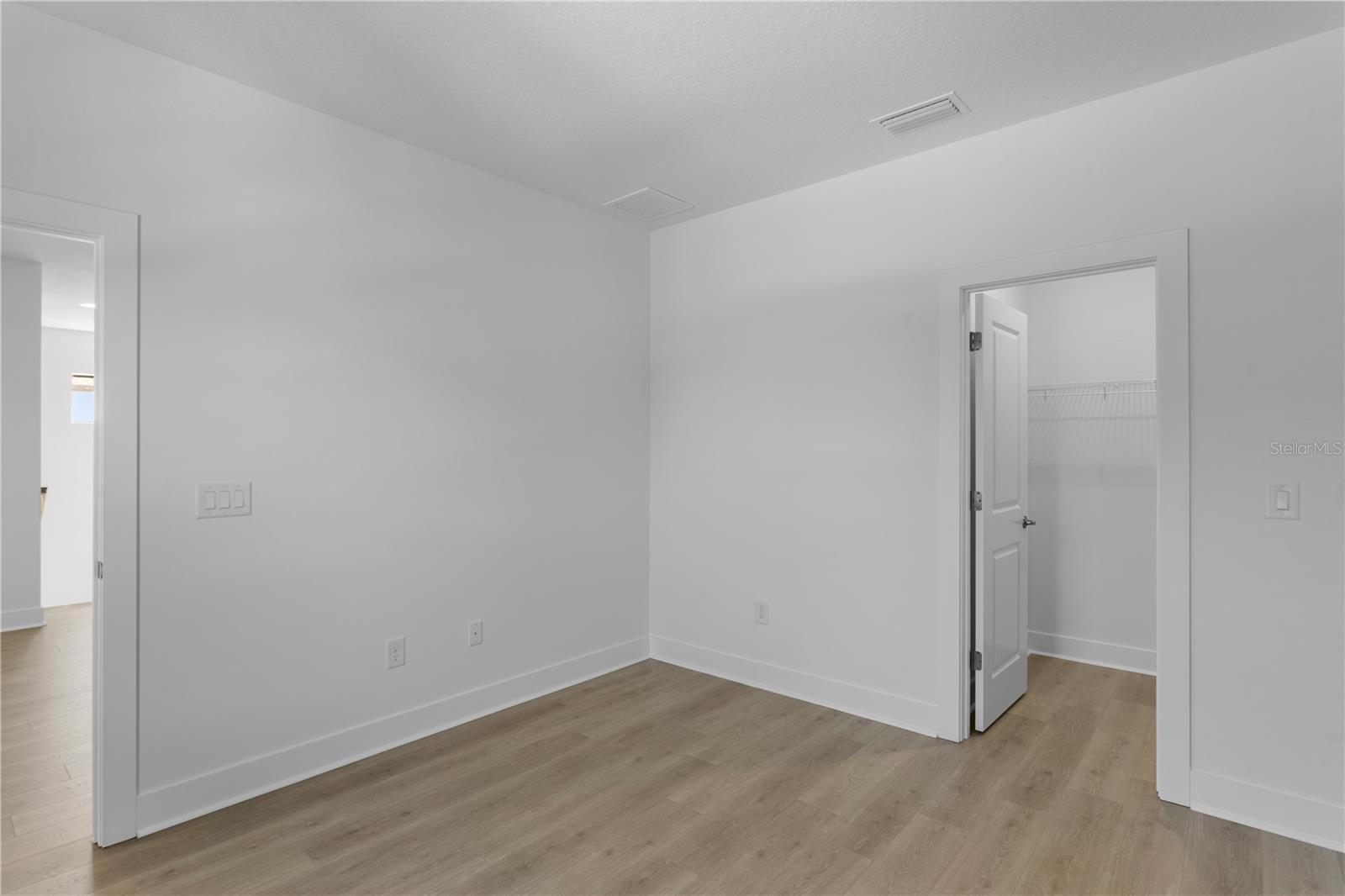 Upstairs Bedroom 3 with walk in Closet