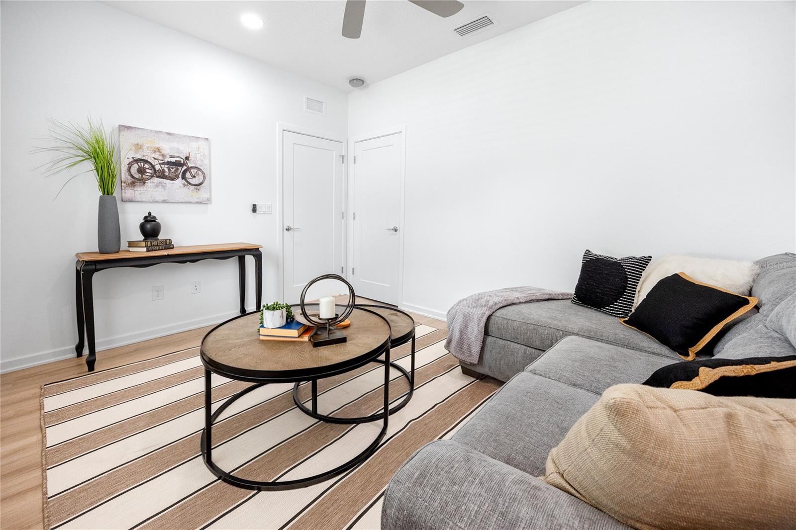 Downstairs bedroom/den/study