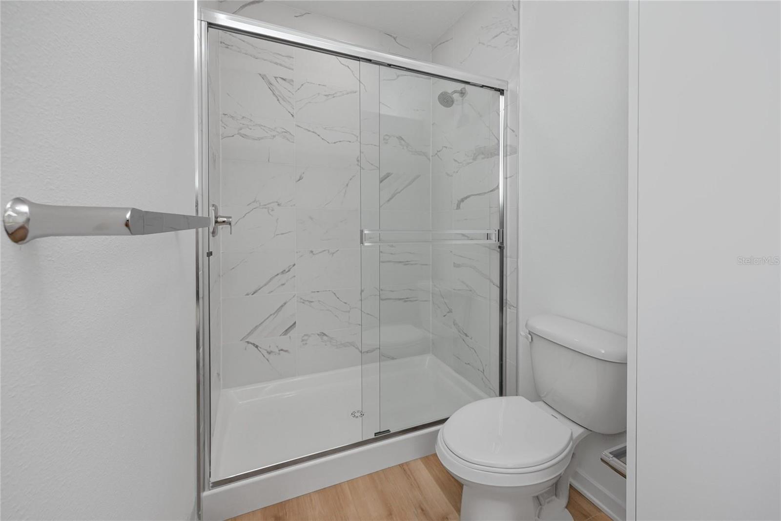 Walk in shower