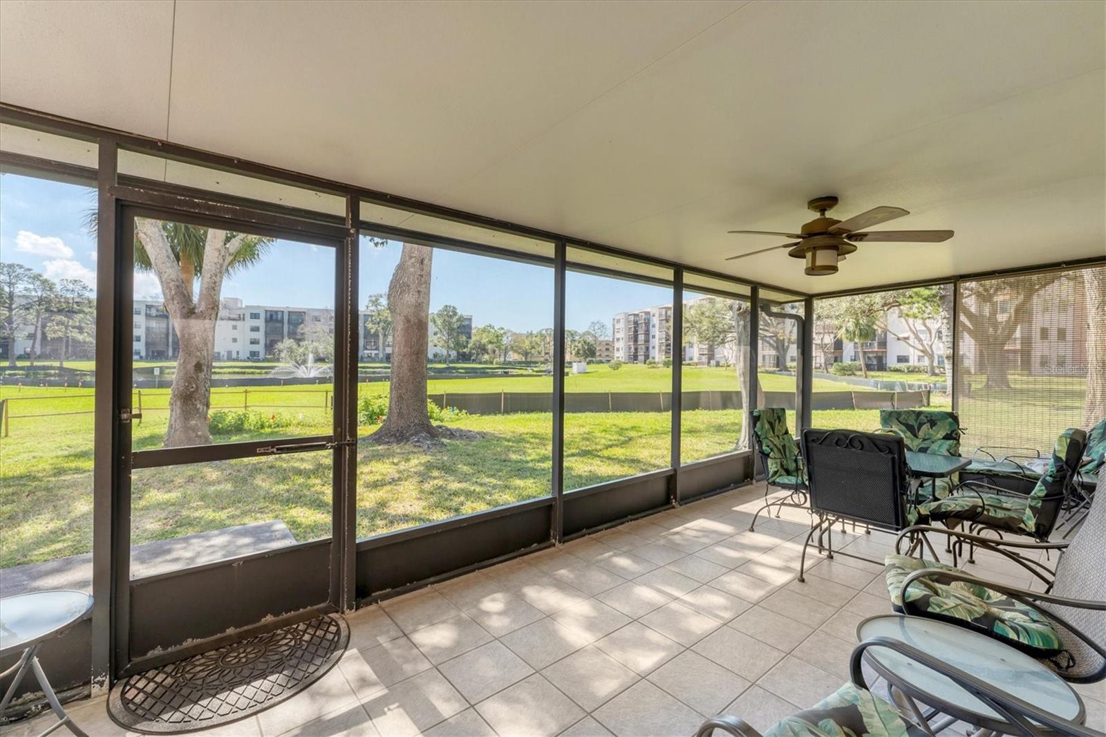 Oversized lanai with pond and nature views!