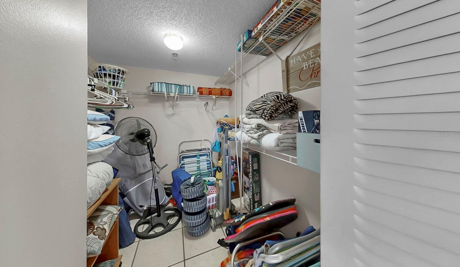 Primary walk-in closet