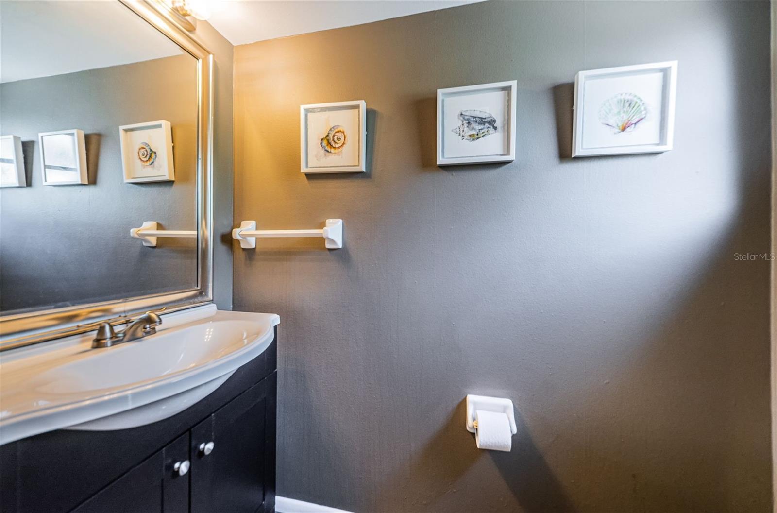 Downstairs half bath