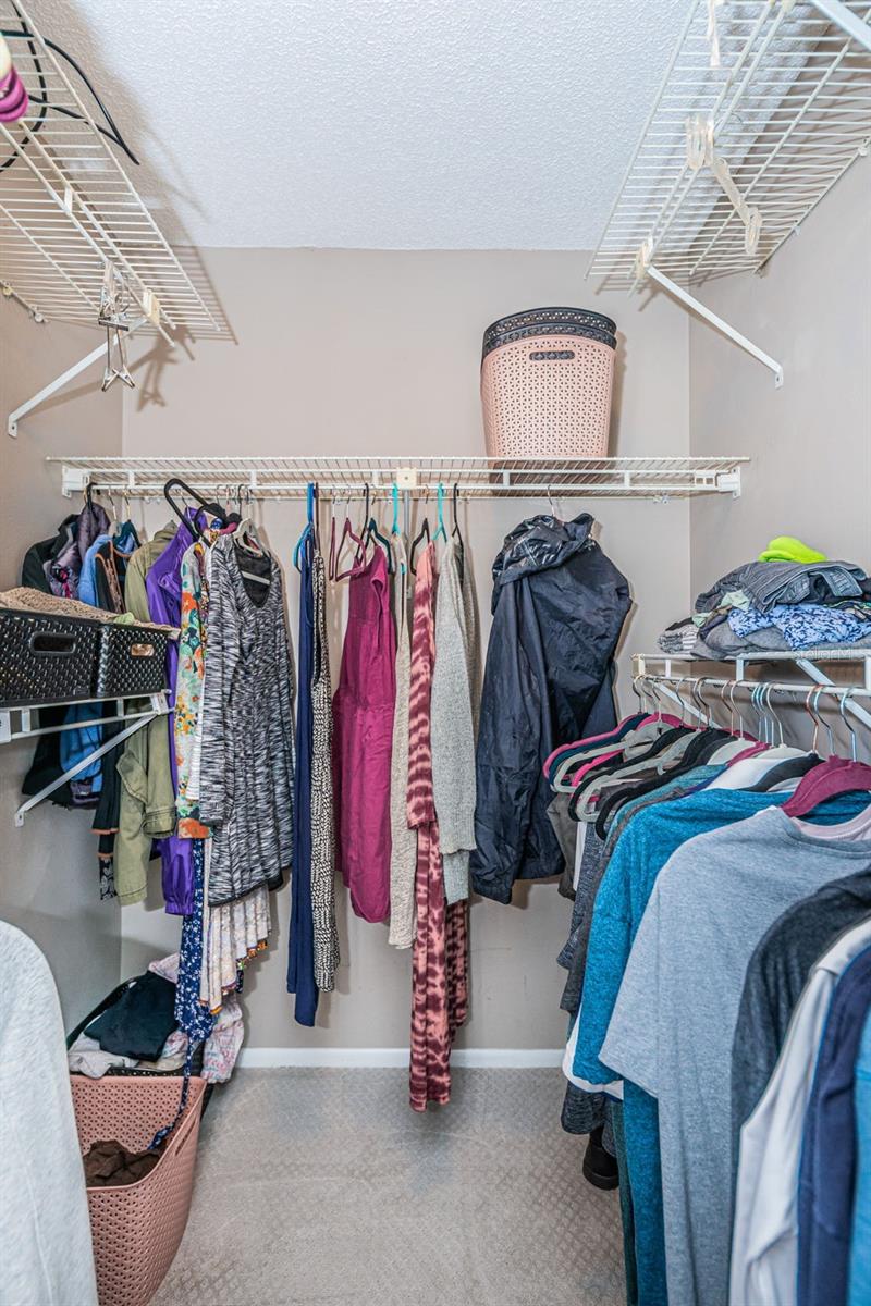 master bedroom walk in closet