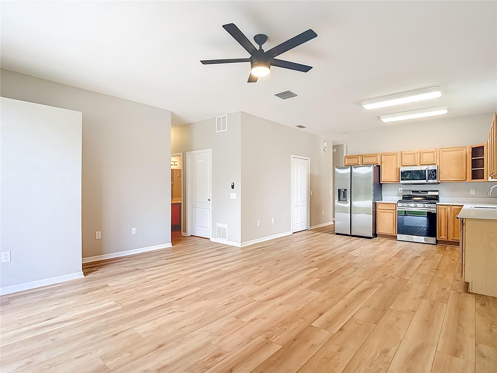 Family Room/Kitchen Combo