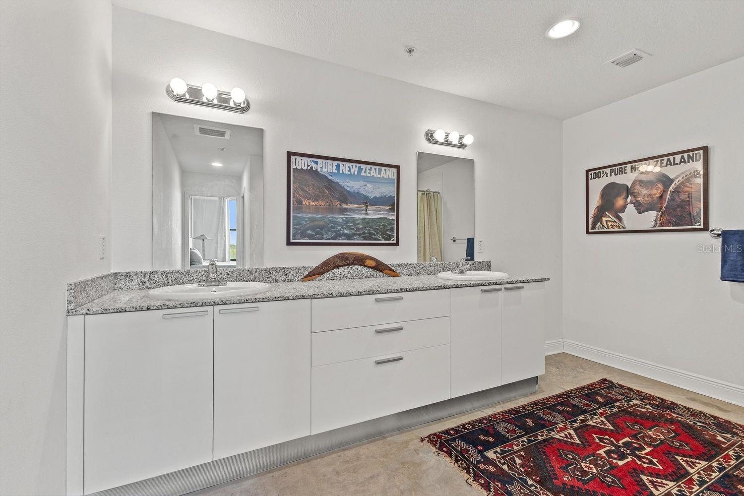 Primary Ensuite Bathroom with Dual Vanity