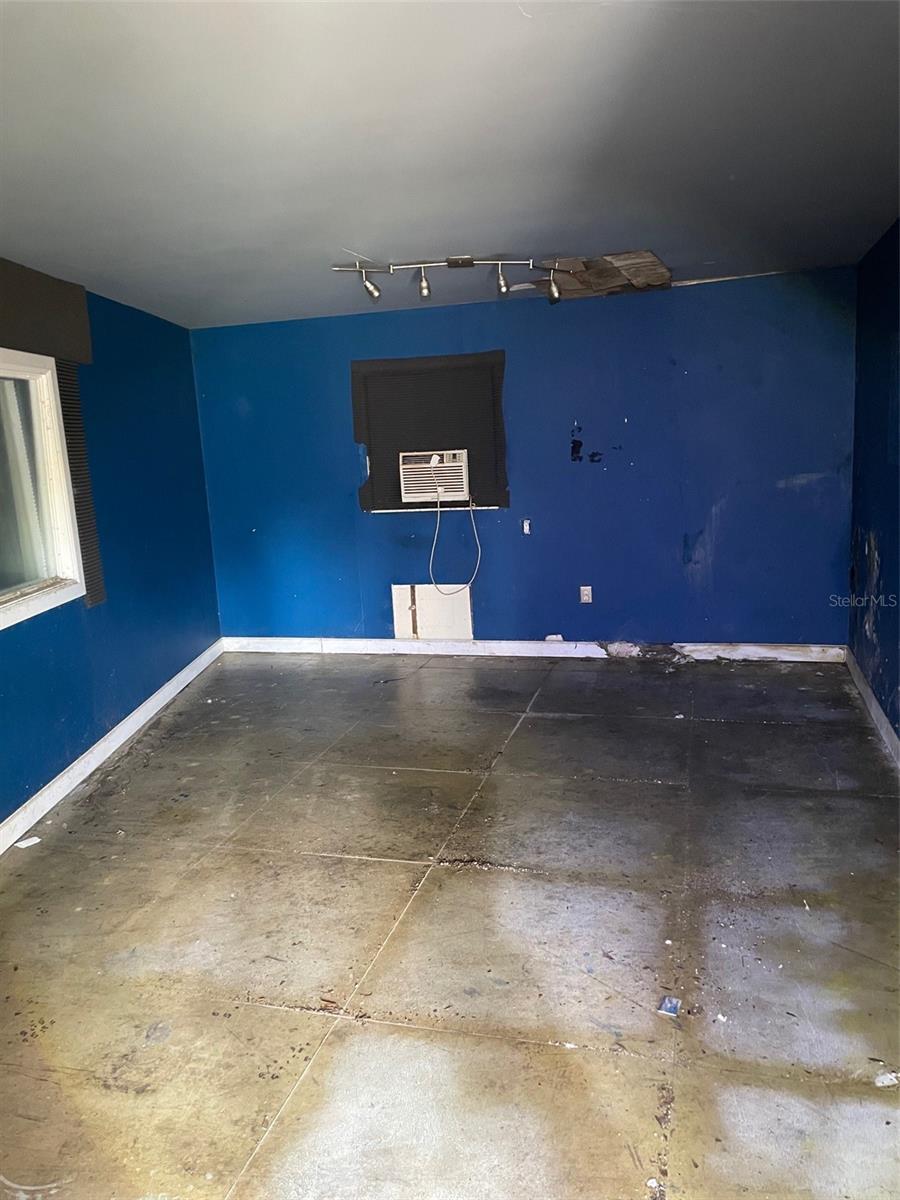 Garage interior (finished room)