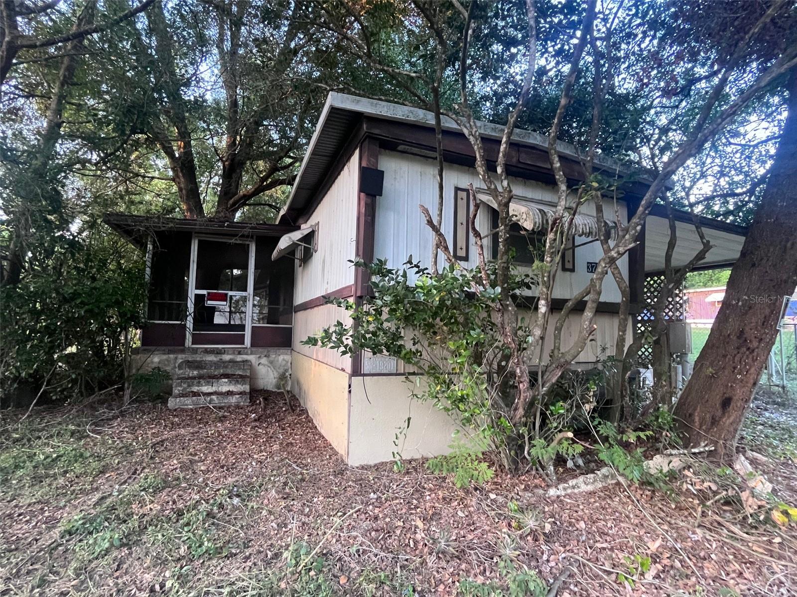 Single wide mobile home