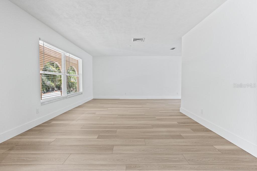 Living room off of foyer