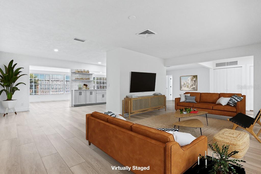 Open Floor Plan living area