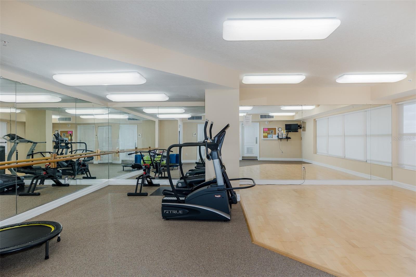 Ballet/cardio/dance room