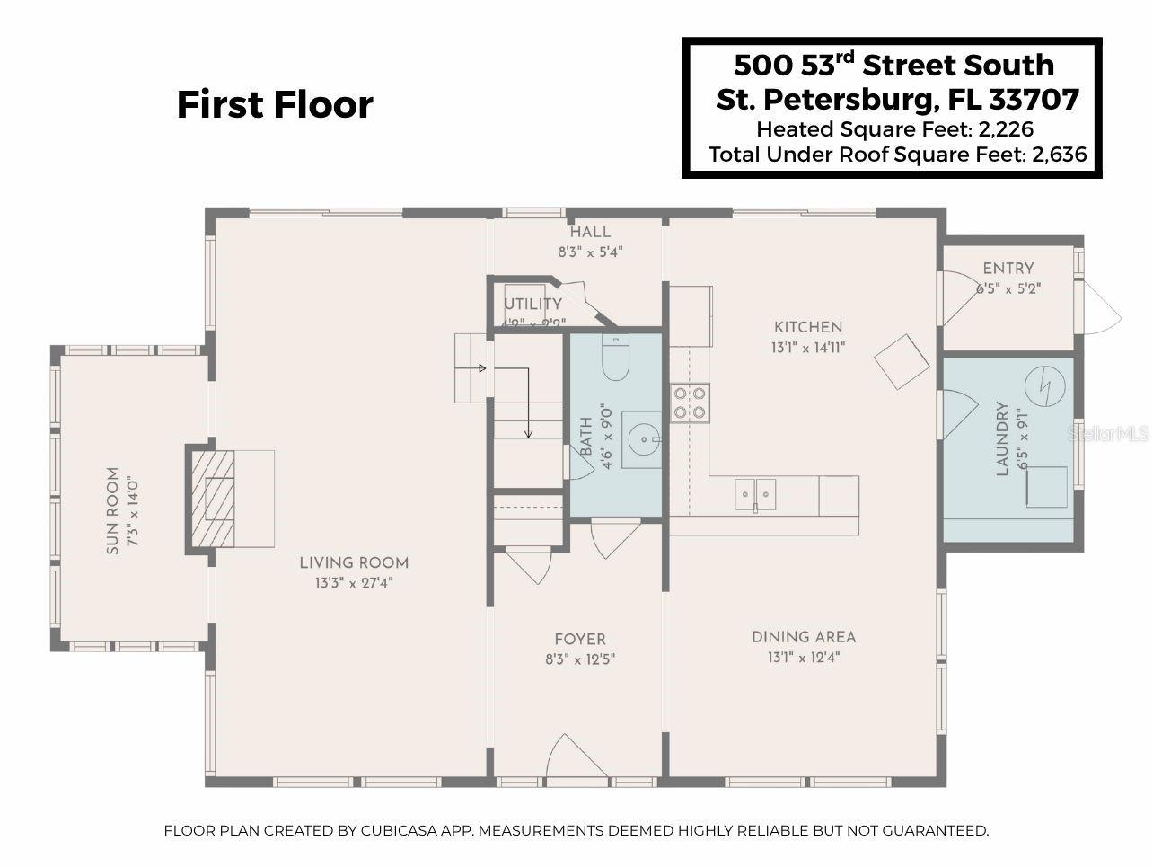 Floor plan - 1st floor