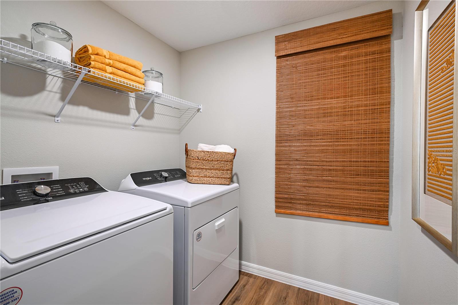 virtually staged/model home
