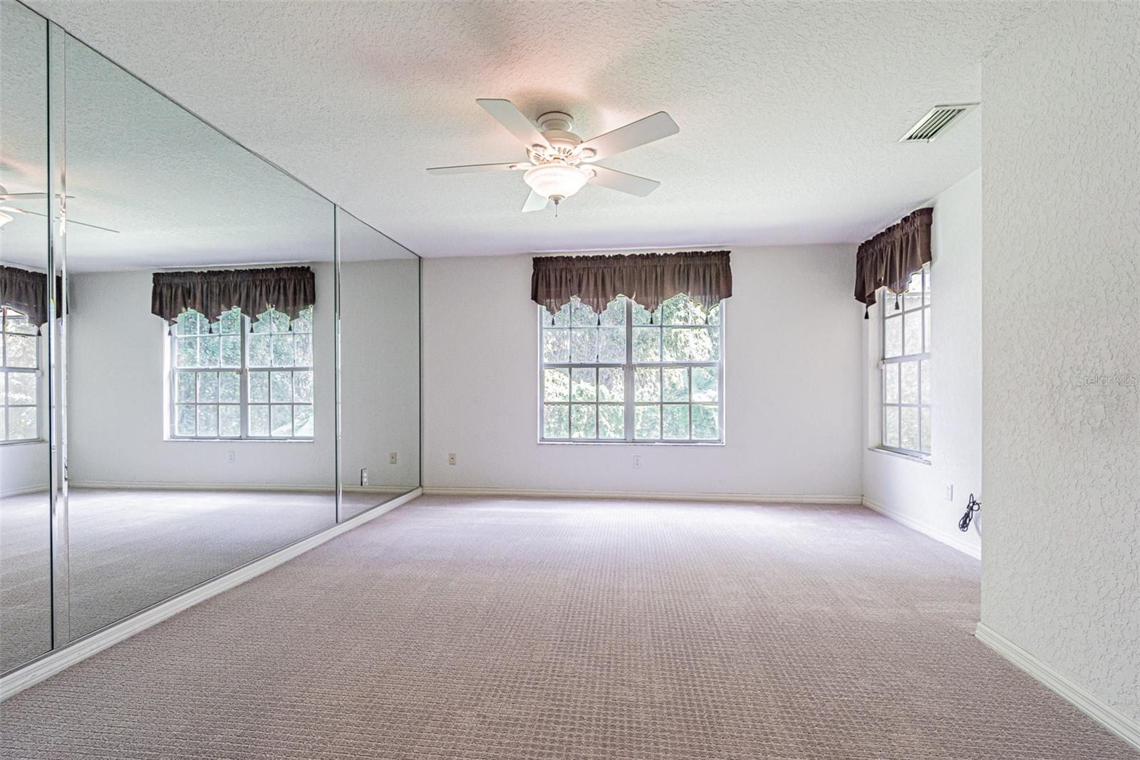 Primary bedroom on the first floor