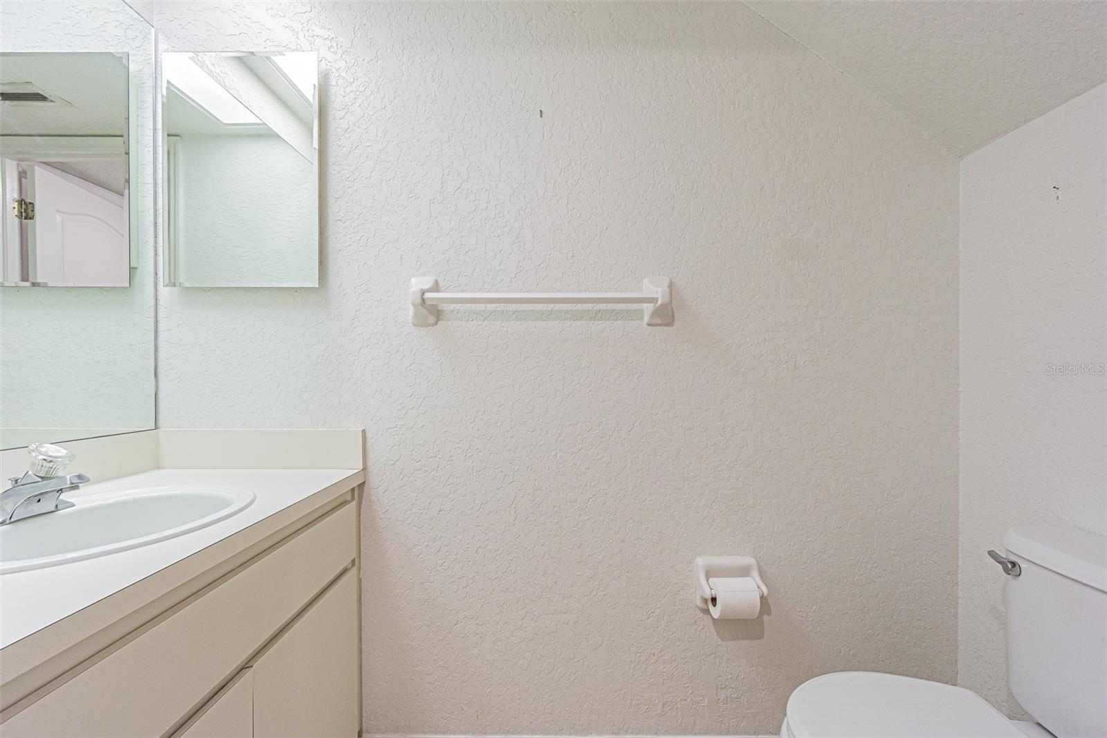 half bath downstairs