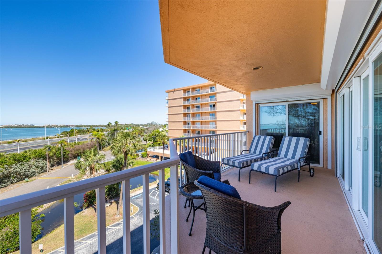 Balcony accessed from Living Room & 2nd Bedroom