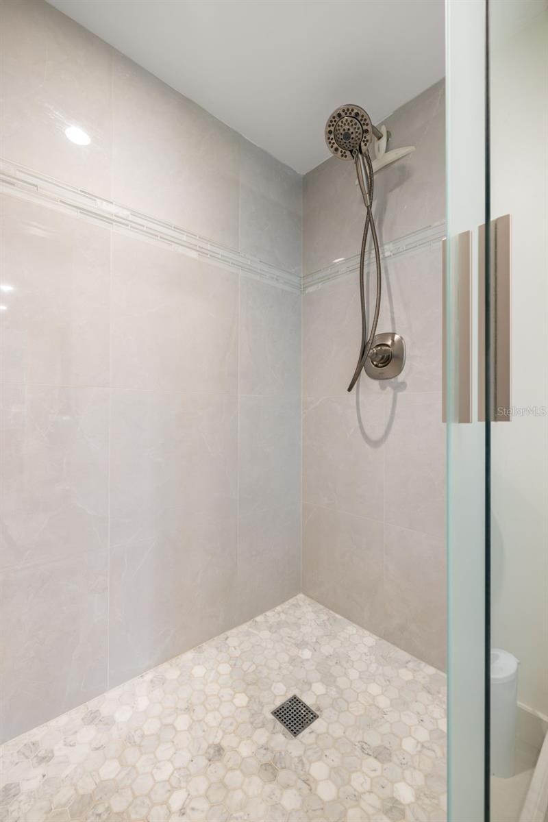 Primary Bedroom / Beautiful Shower