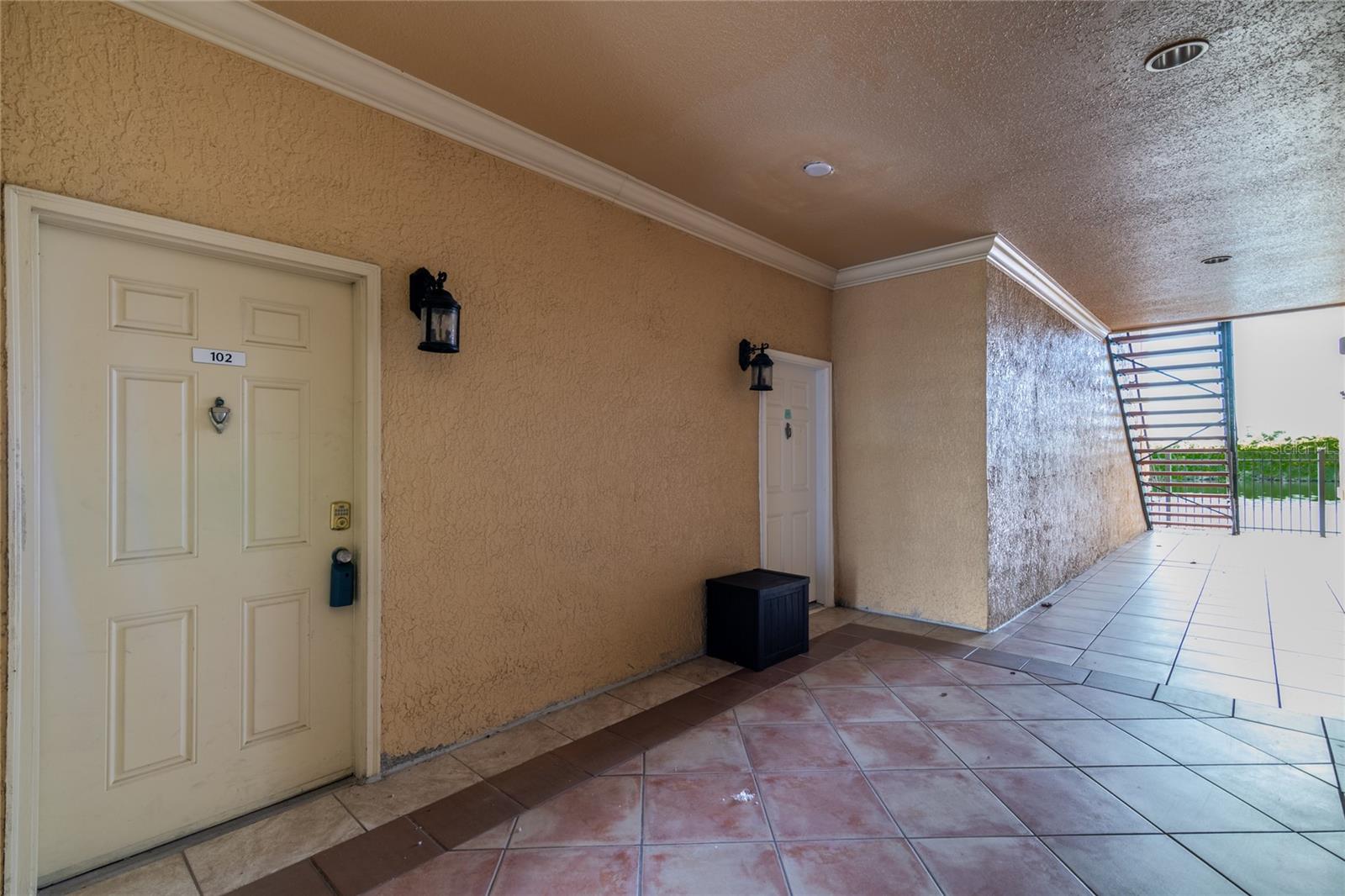 Front entry door