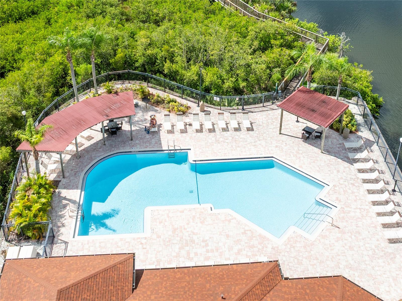 Clubhouse pool