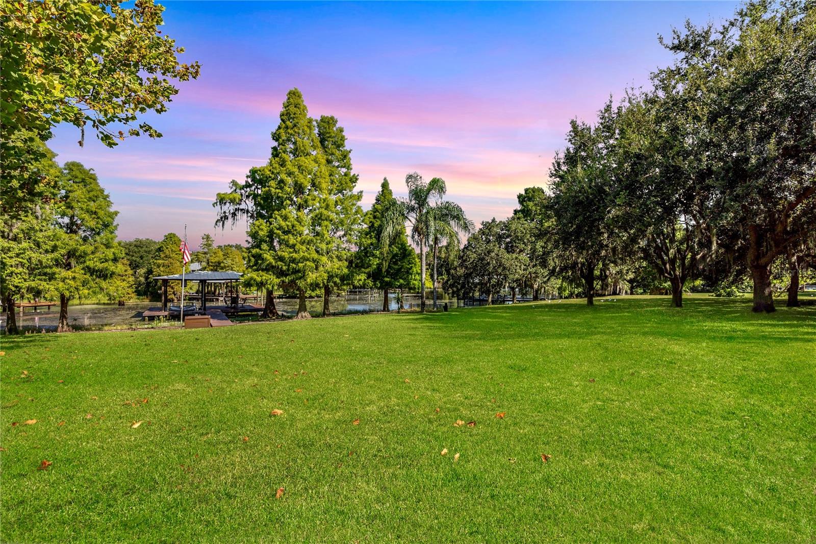 .73 Acres of land, 105 ft of waterfront.