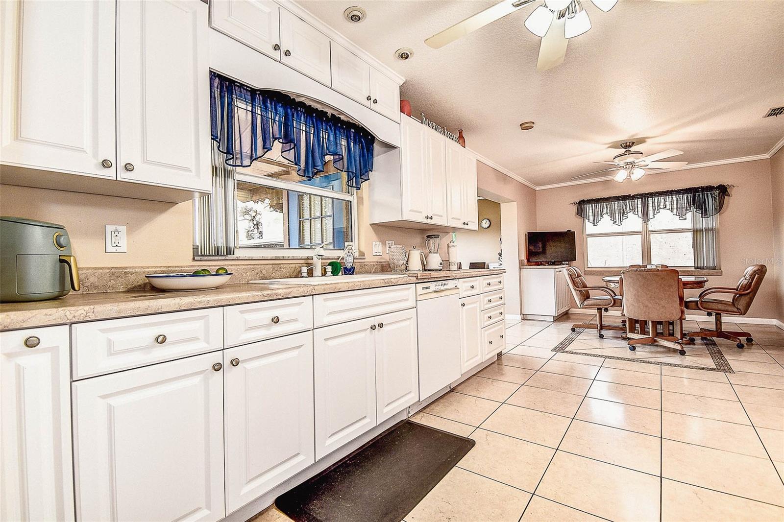 West side of kitchen