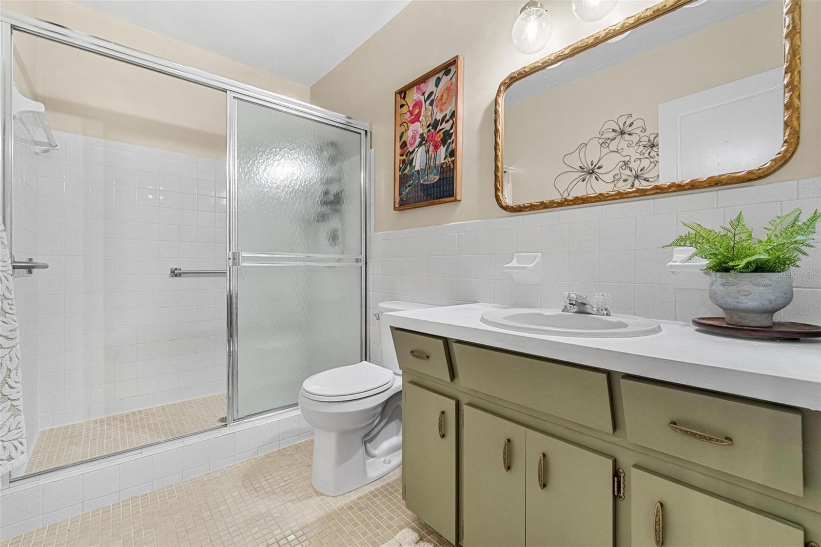 Primary Bathroom Walk in Shower