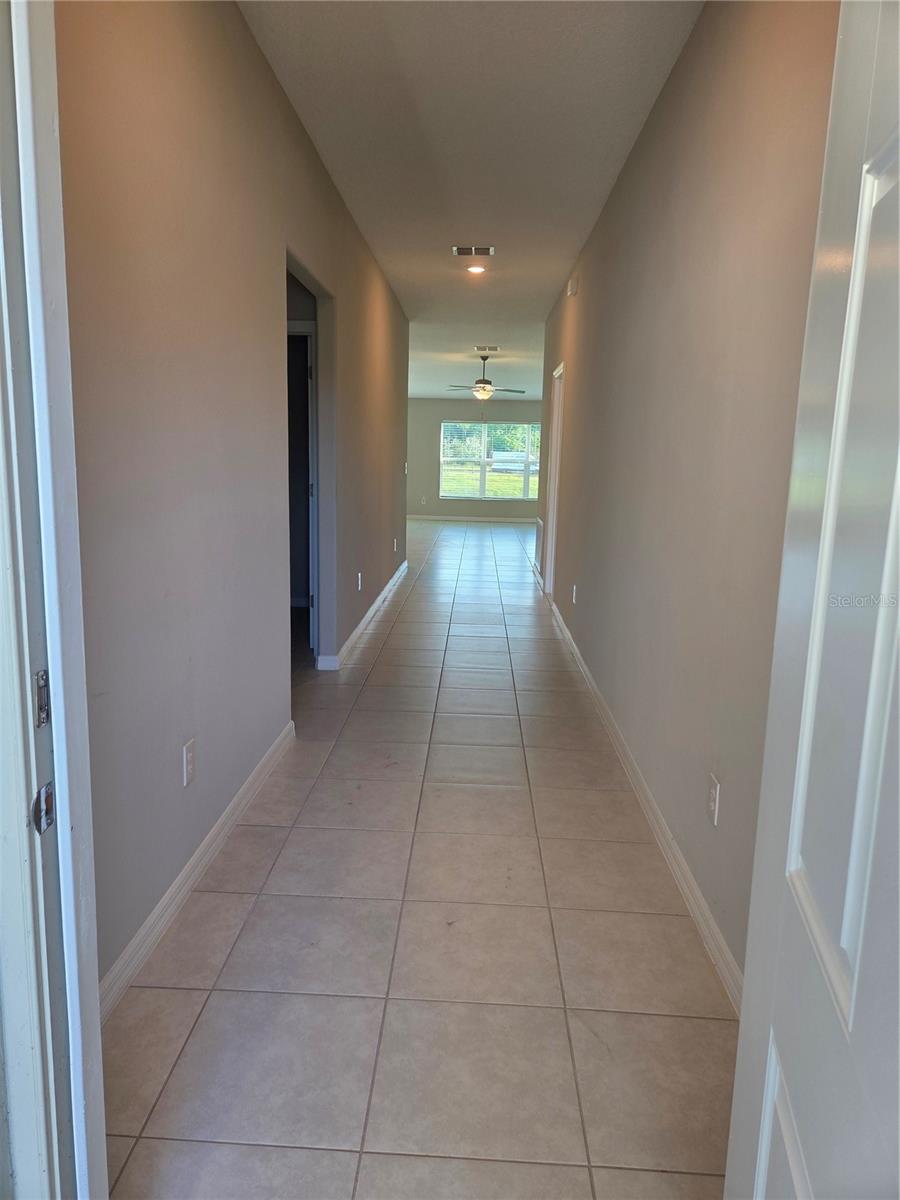 View from front entrance