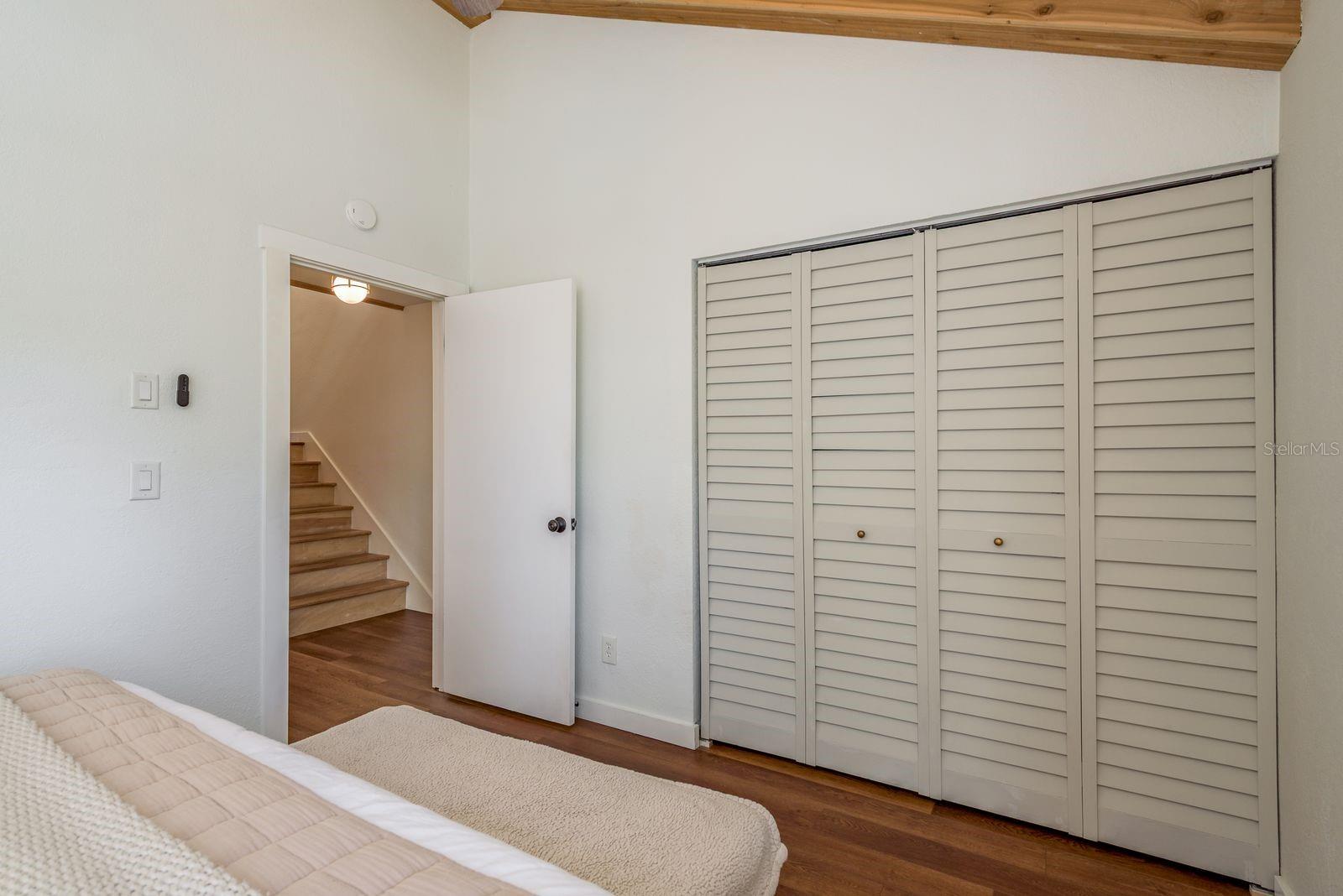 2nd Level Bedroom Large Closet!