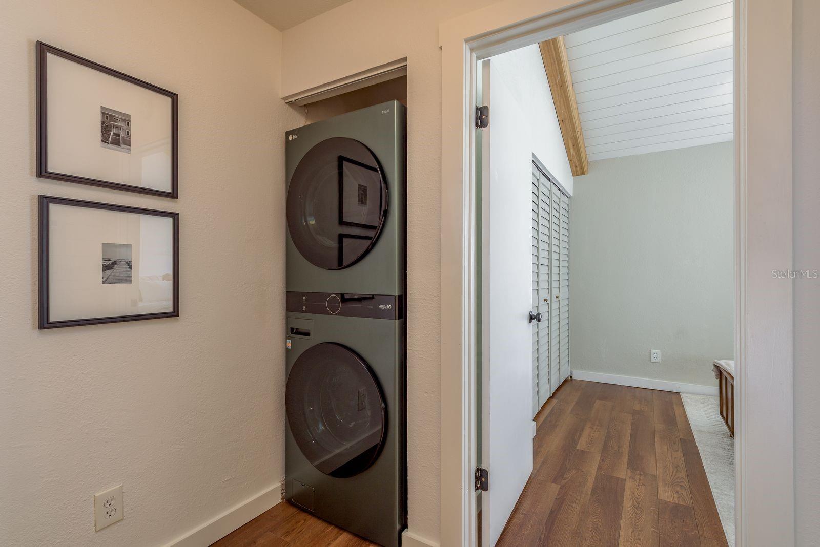 Newer Stylish Washer & Dryer