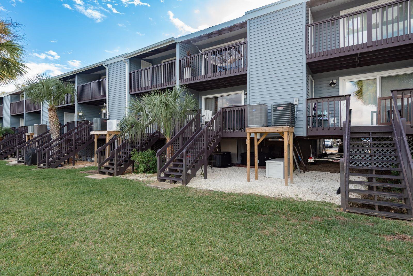 Rear of Property