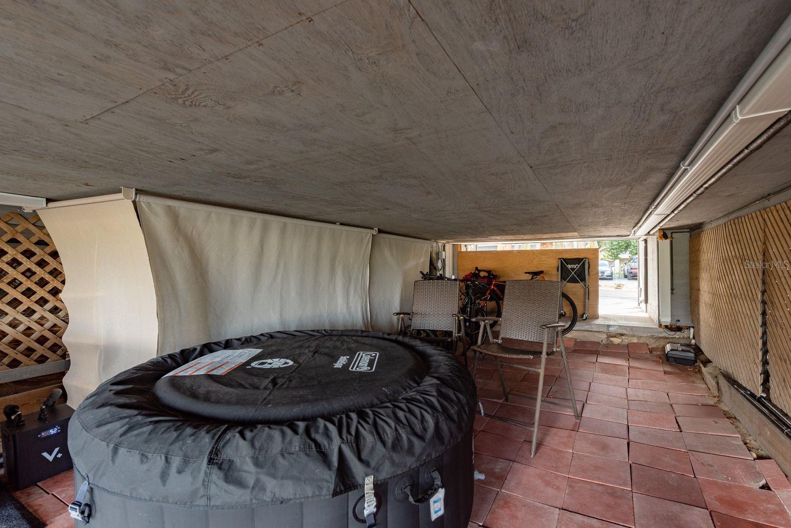 Lower Level Spa / Entertaining / Storage Space
