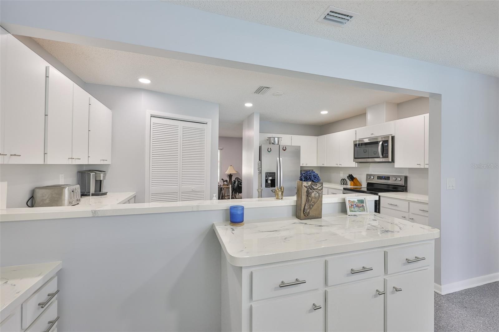Open and inviting, you never feel like you are missing any of the action in the rest of the home.