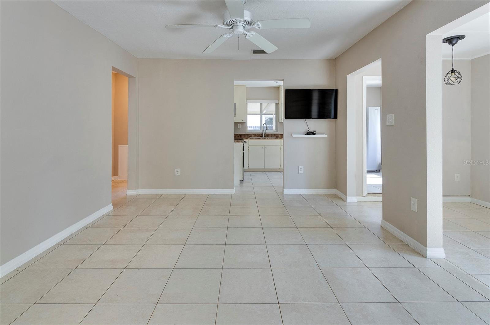 Living area from front