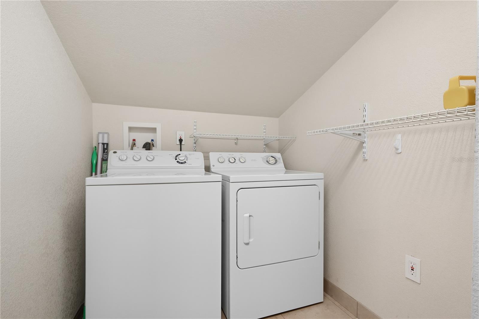 laundry upstairs