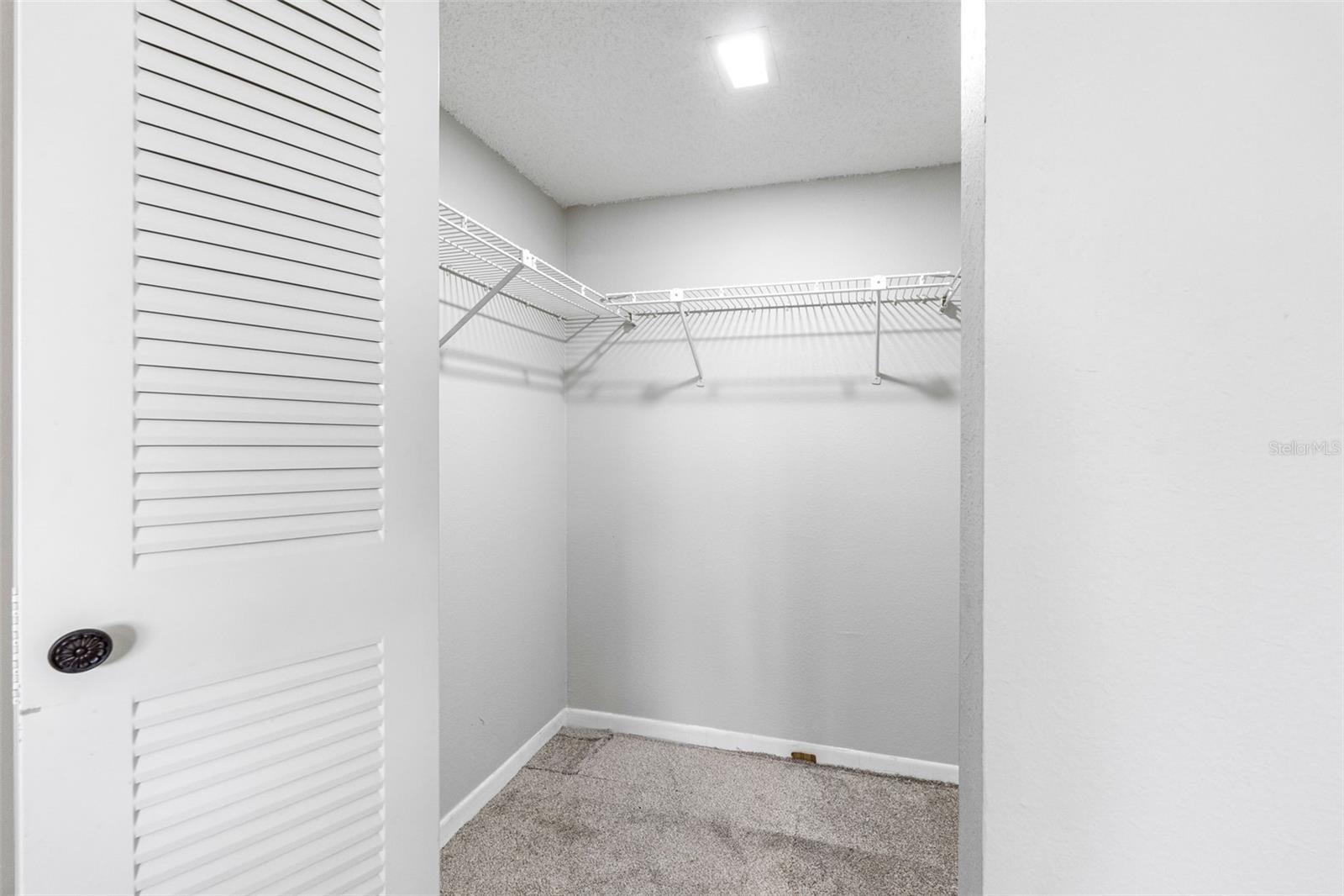 Primary bedroom Walk-In Closet