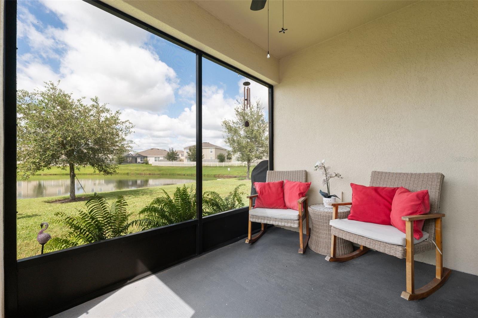 Rear Screened Porch