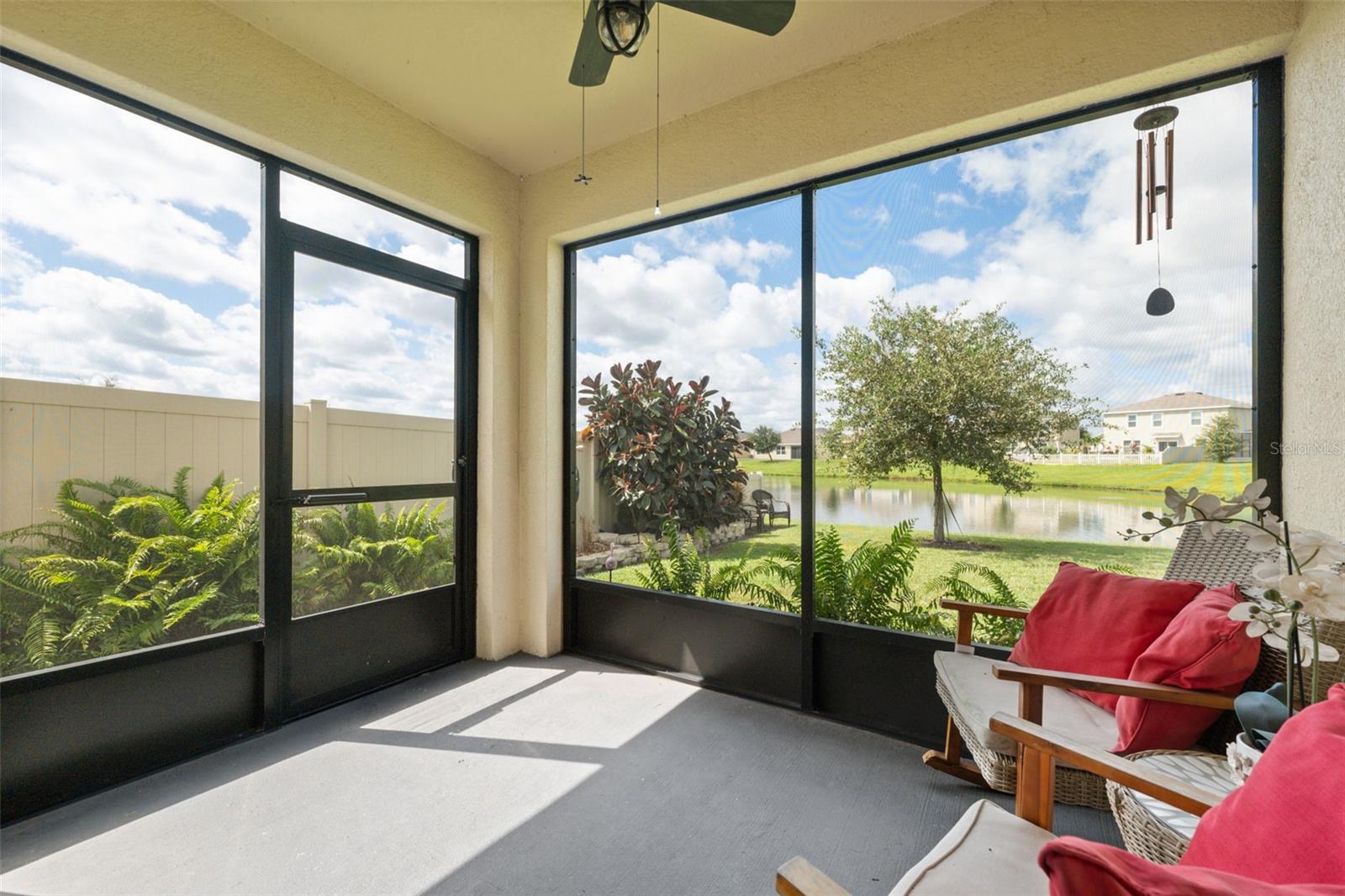 Rear Screened Porch