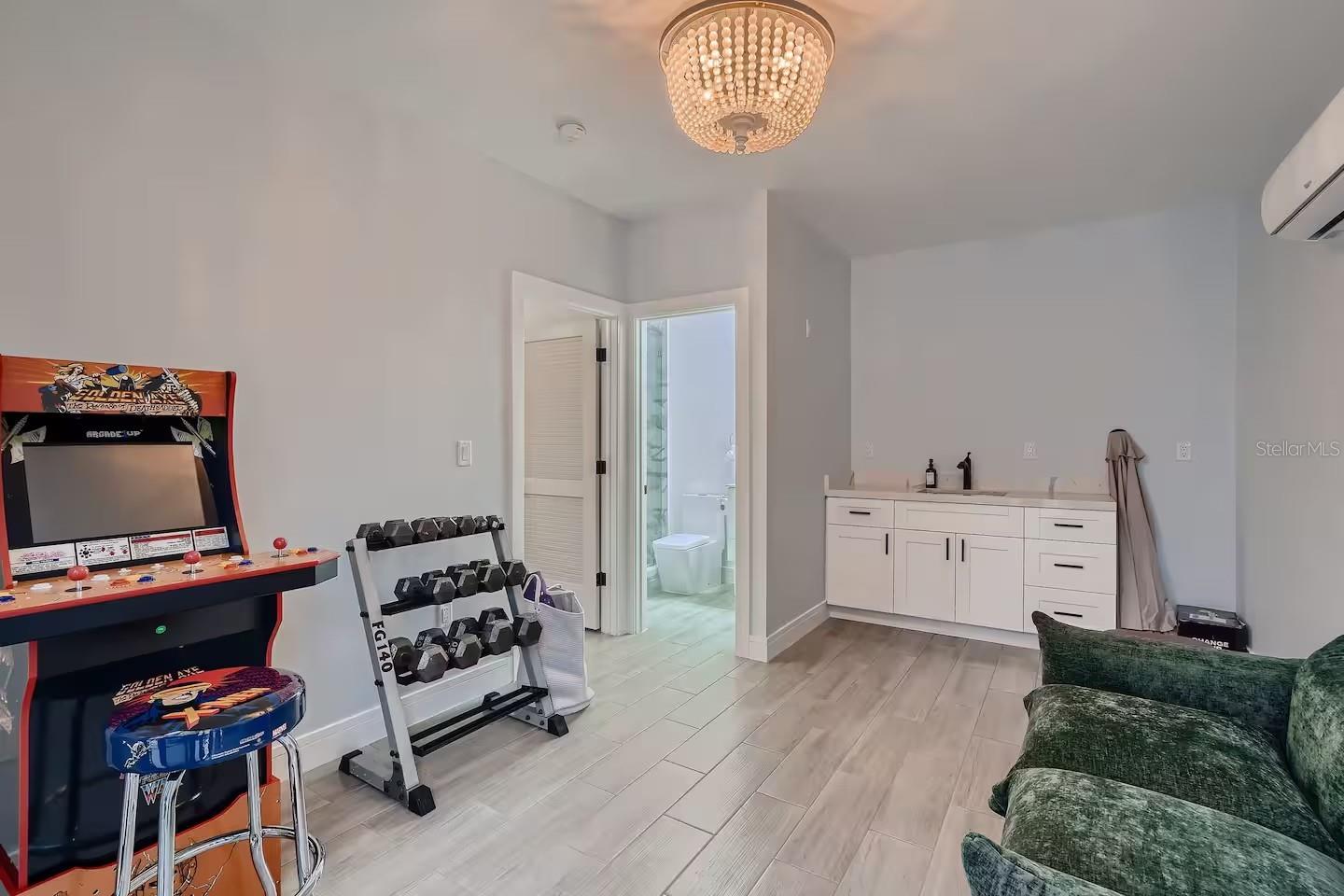 In-law (ADU) Living Room and Kitchenette