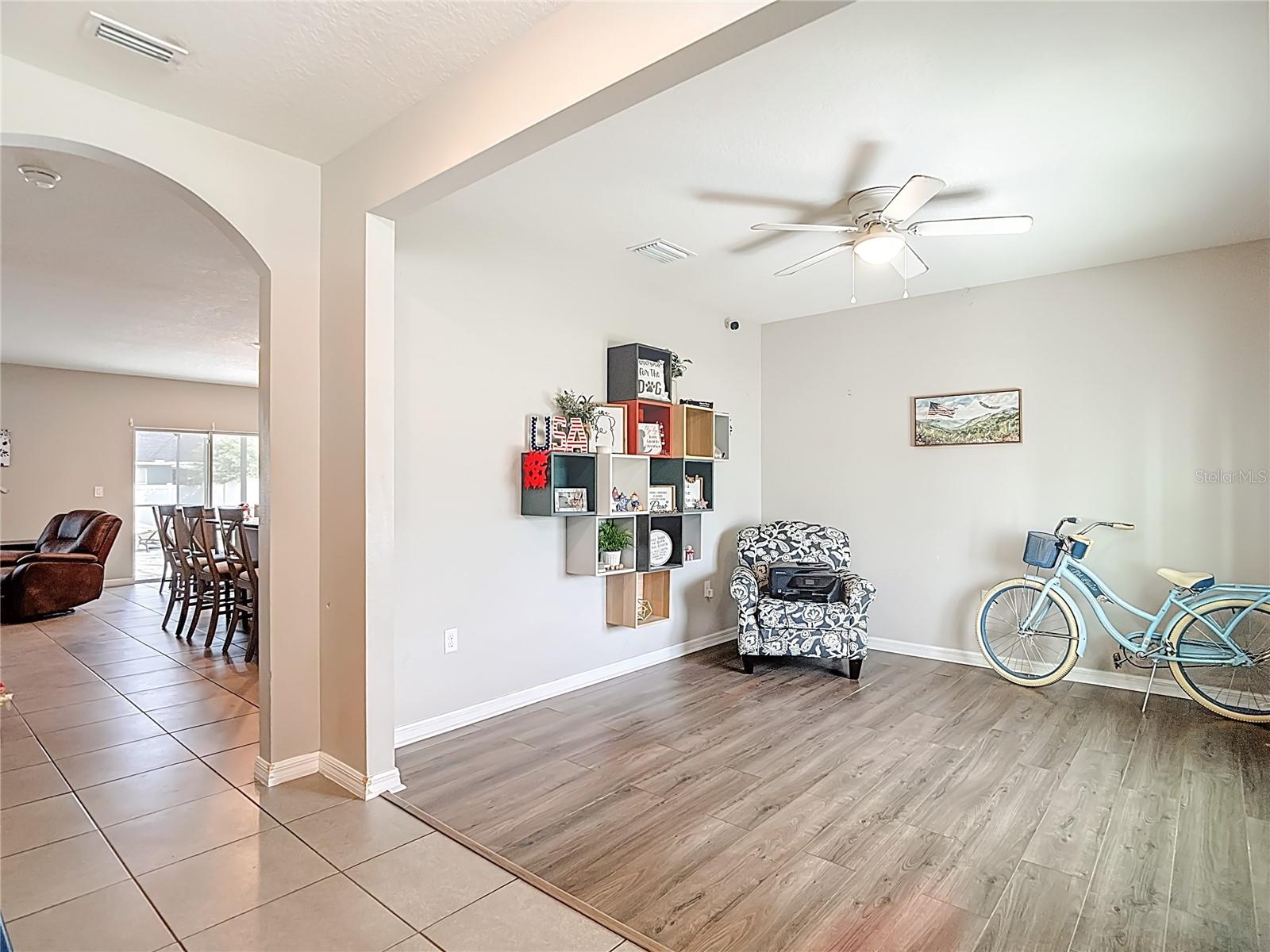 1st Floor Bonus Room perfect for a formal dining room or home office.
